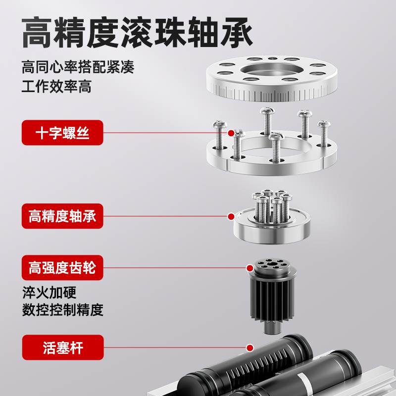 旋转摆动气缸90度msqb10A齿轮式180度HRQ小型20a/30a/50A/R/L2/L3