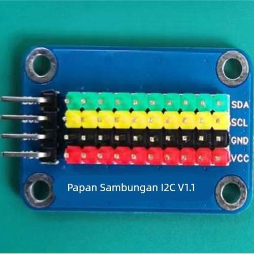 IIC HUB模块 分线器 I2C集线器 接口扩展板 10路通信板 电子积木