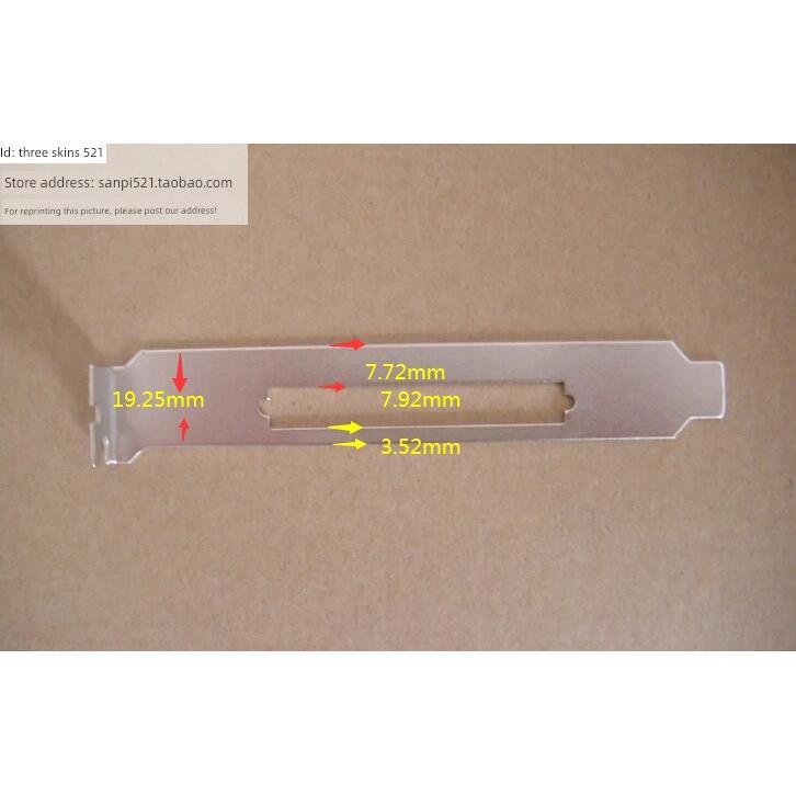 工控机机箱后置PCI板卡DB68pin挡板DB50P挡片68P控制SCSI