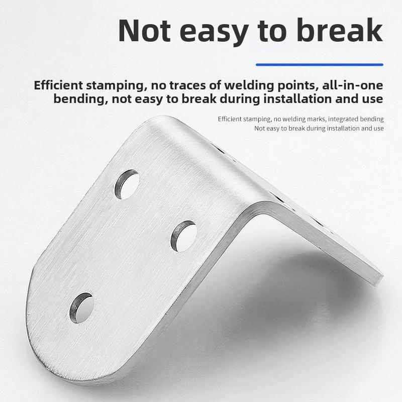 不锈钢90度角码直角固定件直片TL型不锈钢角码角铁支架一字连接器