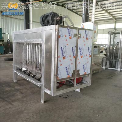 定制80型猪全猪抛毛设备液压FHD100式猪 屠宰1打毛机 褪毛屠宰机