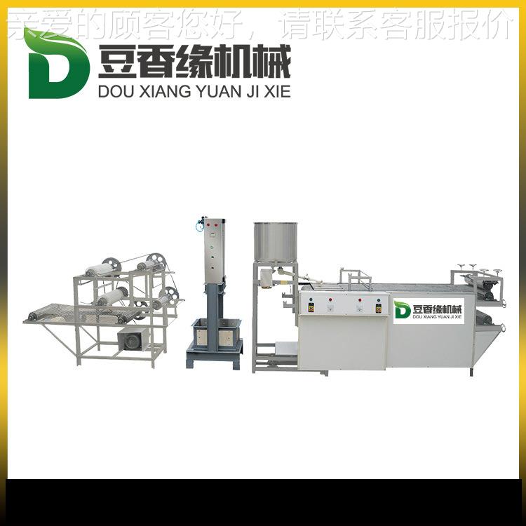 仿工千张百叶 机 酒QGC店式皮鲜豆腐机操作简单技术好学包教手会