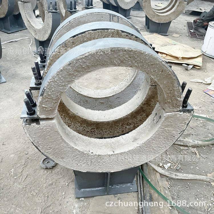 隔热管托滑动支架钢支撑电厂配件保温保冷管支座蛭石隔热管托