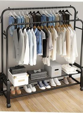 Hanging clothes rack one-pole hanger bedroom simple drying