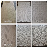 波浪板装 饰板背景墙面造型浮雕板波纹板pvc雕刻镂空板雕花板材料