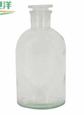 卫洋WYH-005试剂瓶加厚玻璃瓶细口瓶磨砂口透明小口分装瓶白色细