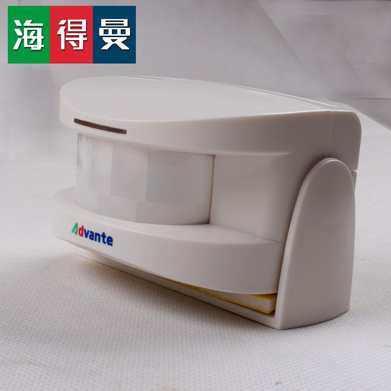 海得曼门铃海德曼红外人体感应门铃迎客报警器欢迎光临008C 包邮