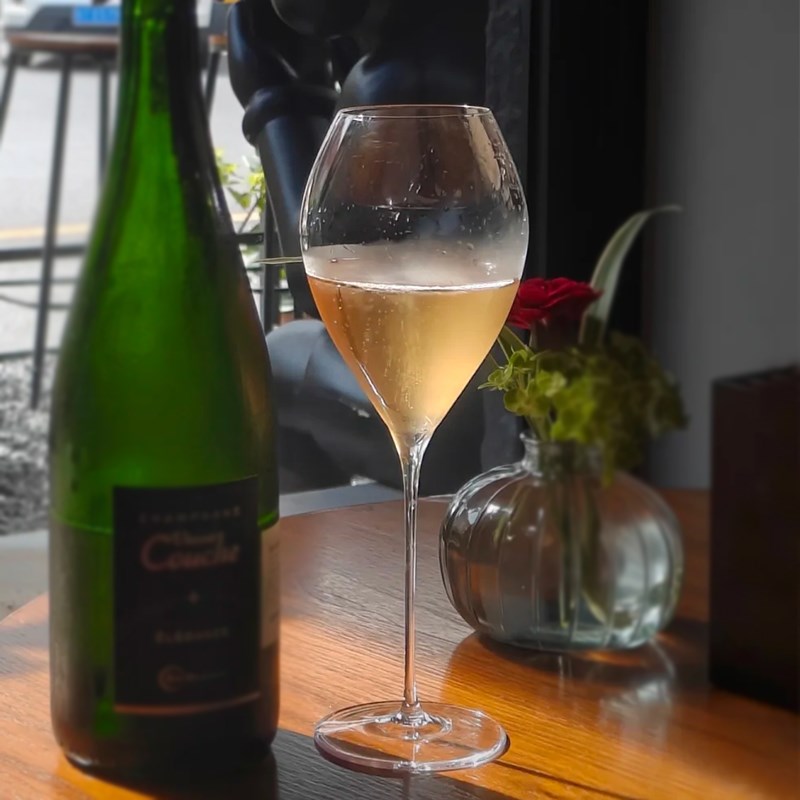 高级感餐厅白葡萄酒杯 雷司令干红高脚杯甜酒香槟起泡酒杯红酒杯