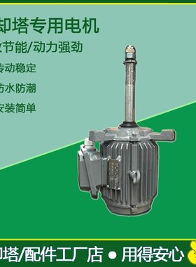 冷却塔齿轮减速机电机水塔配件立式变速机直联传动风扇减速器