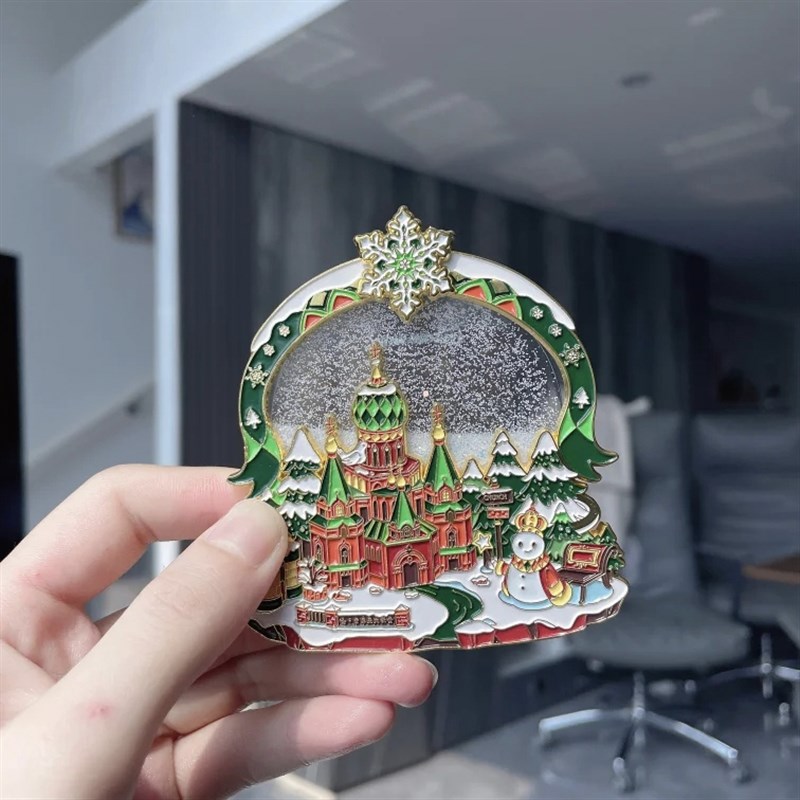 哈尔滨冰箱贴AR动画索菲亚教堂冰雪大世界流沙文创礼物旅游纪念品