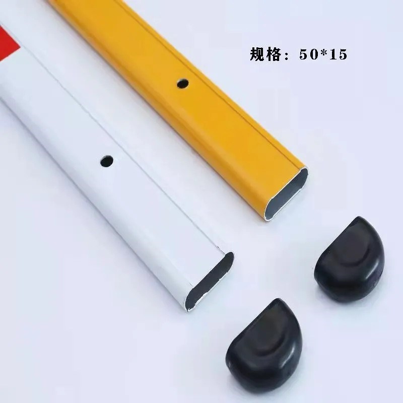 栅栏杆维修件副杆竖杆栅栏挡车杆小杆50*15细方杆道闸杆配件