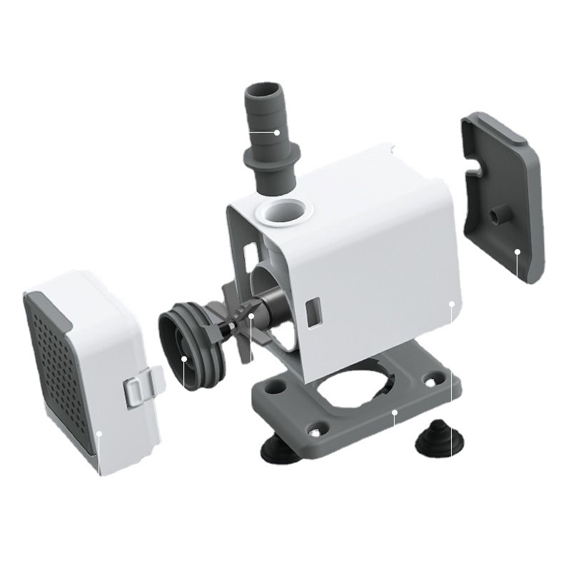 鱼缸循环帮浦超静音无声潜水泵抽水泵小型底吸泵侧吸泵吸粪泵高扬