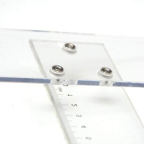 直角尺90度角尺塑料加长T型尺子丁字尺60cm90cm1米高精度制图专用