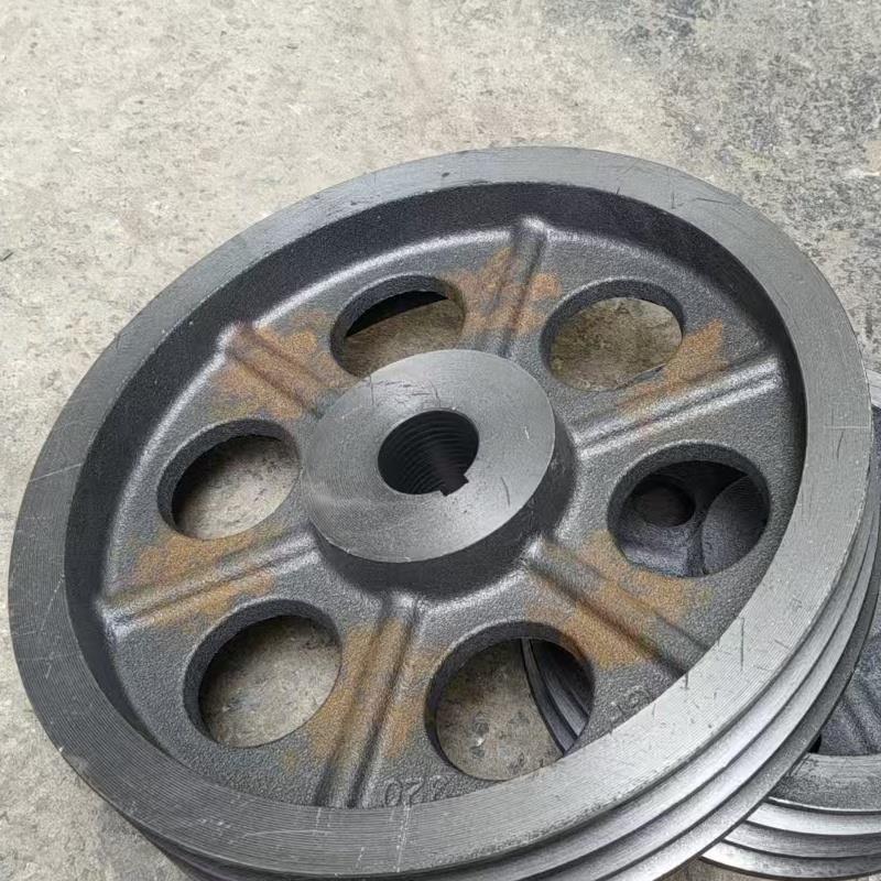 皮带轮三槽B型3槽 国标皮带轮 电机皮带轮b型3槽 减速机皮带轮