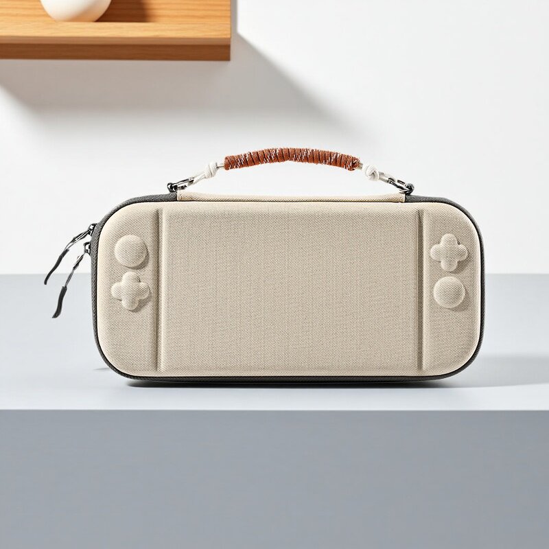 合匠switch收纳包oled硬壳超薄不压摇杆任天堂switch2代保护套1代便携收纳包卡盒轻薄NS续航版游戏主机保护壳