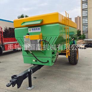 恒昌大型牵引8方撒粪车扬粪机散粪车干湿粪肥撒屎机子热销款