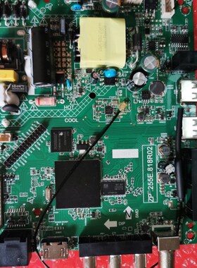 网络电视主板ZP.255E.818R02 36-62V 25W600mA 512M+8G螺纹头
