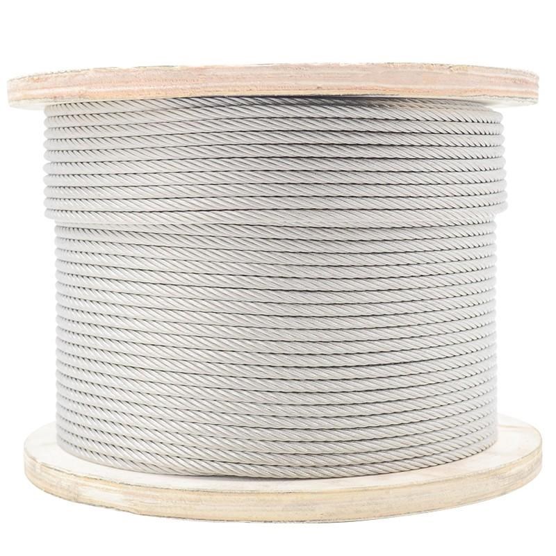 304不锈钢钢丝绳316不锈钢丝绳超软钢丝线绳子3 4 5 6 8 10mm粗