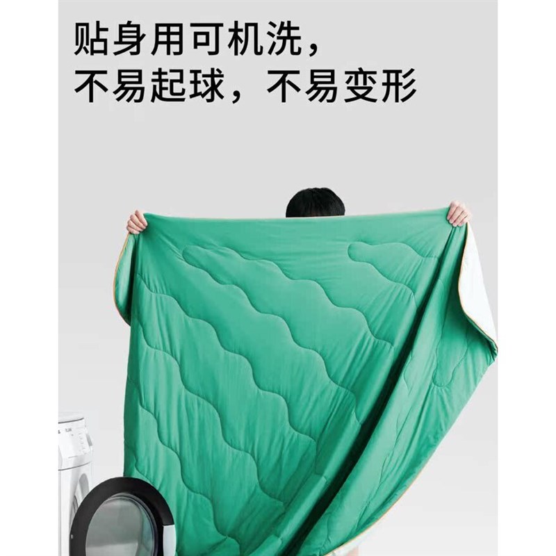 轻薄透气被芯凉感空调被可机洗夏凉小被子瓜瓜凉感超级柔软舒服
