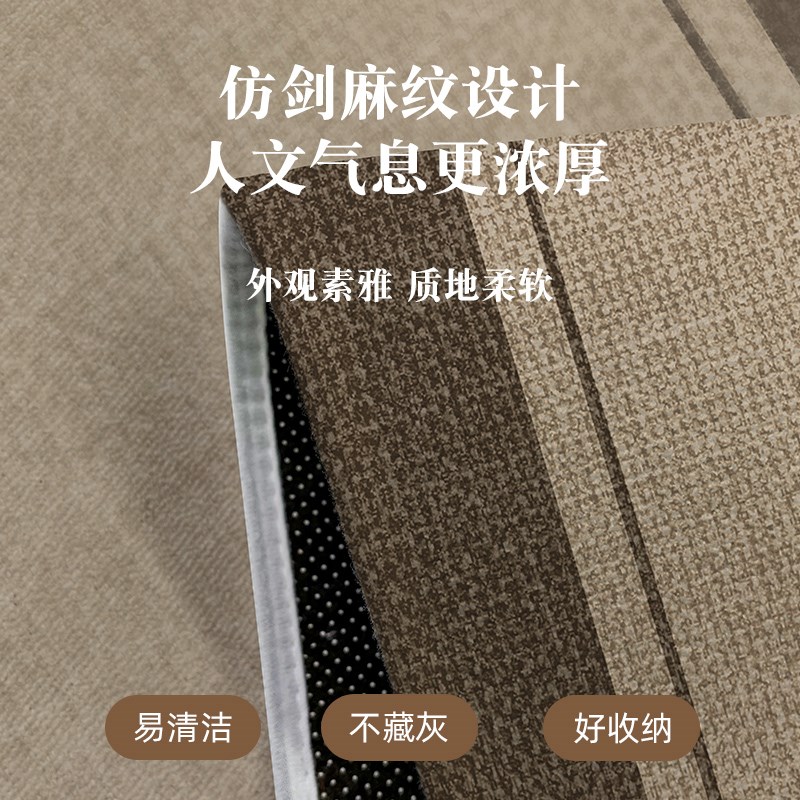 厨房地垫防油防水家用防滑脚垫厨房浴室门口吸水地垫耐脏长条地毯