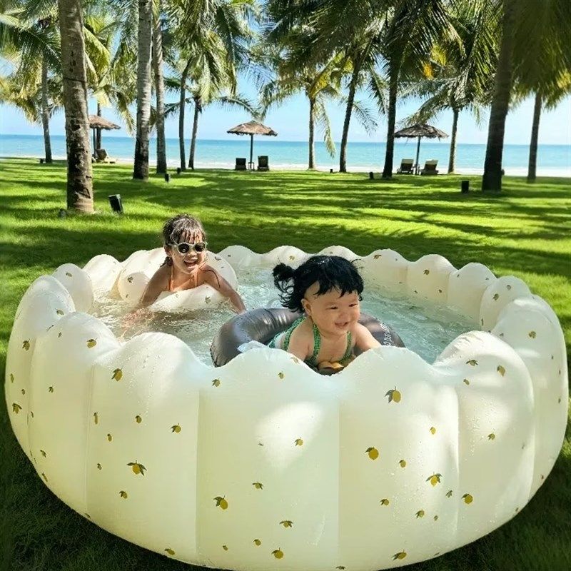 游泳池儿童家用充气泳池戏水池农村院子婴儿泡泡池玩水充气垫折叠,玩具/童车/益智/积木/模型,游泳池/游泳桶,淘宝优惠券,粉丝福利购,淘宝优惠卷