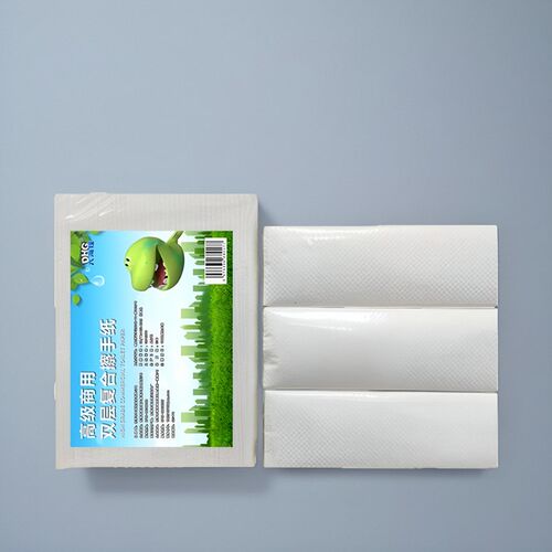 高级商用 双层复合擦手纸酒店卫生间厨J房专用擦手纸整箱吸水纸巾
