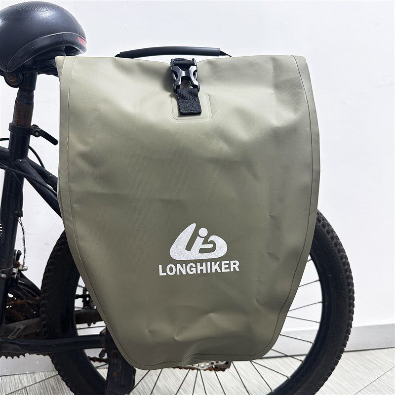 防水自行车驮包小号前货s架驮包后座挂包前叉包约15L后架单侧驼包