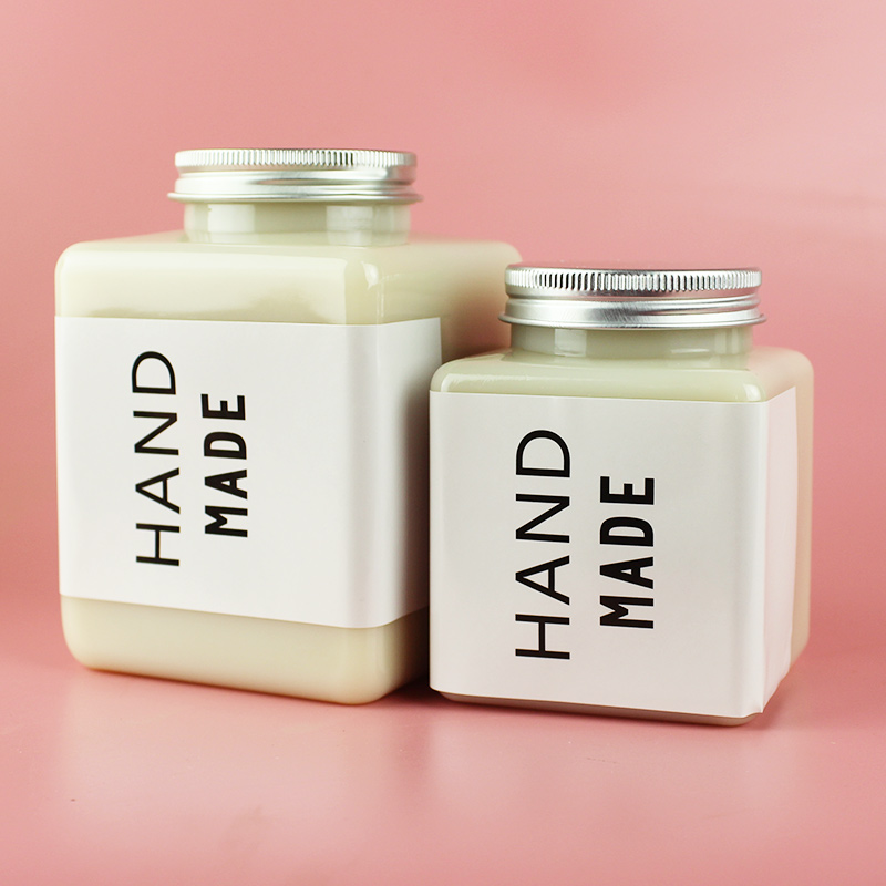 正方形网红pet饮料瓶塑料瓶子透明密封罐干果茶叶蜂蜜杨枝甘露瓶