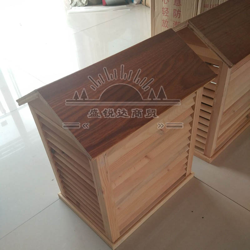 工地大气环境测温箱 气象站百叶箱 气候箱 木质百叶箱 测温百叶箱