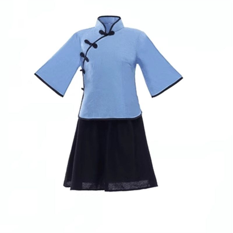 套装民国学生装男五四青年装民国风中山装戏服男年会演出表演服装