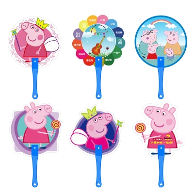 扇子广告定制100把私人订制广告扇子广告O扇子招生卡通广告扇