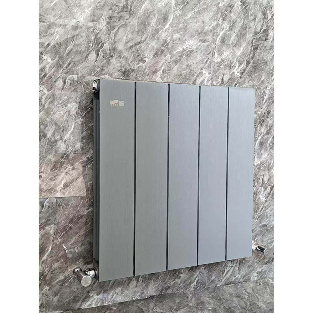 铜铝复合暖气片家用集中供暖明装水暖暖气壁挂式艺术暖气超薄立式