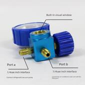 变频空调制冷剂计量表410氟化物计量表空调氟化物工具套压力表