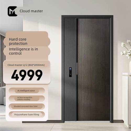 云掌门智能防盗门Q12家用进户门大门单门子母门