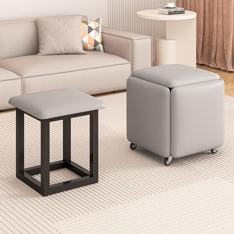 多功能魔方凳组合折叠凳家用凳可叠放沙发凳茶几板凳可收纳小凳子