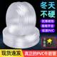 加厚水管软管PVC牛筋家用浇菜洗车防冻塑料自来水4分6分1寸水管