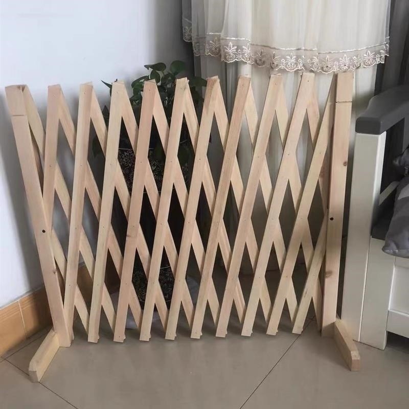 宠物围栏狗笼隔断拦狗栅栏阳台隔离门可伸缩栅栏门挡狗Y挡猫兔护