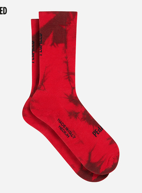 PEdALED ELEMENT TIE DYE SOCKS 红色 骑行袜