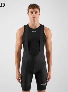 【新品】PEdALED 男士 Element 系列 抓绒保暖骑行短裤 黑色