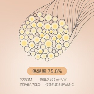 乖奇熊婴幼儿夹棉连体衣冬季装保暖棉服棉袄抗菌宝宝加厚哈衣外穿