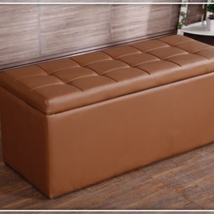 样板间服装 店长条方形收 e店换鞋 凳家用床尾储物沙发凳子休息鞋