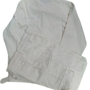 中核集团五公司纯棉加厚电焊服来样绣字电焊服工作服防火防烫耐磨