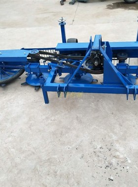 果园用避让式割草机果林茶树除草打草四轮拖拉机带多盘树空避障式