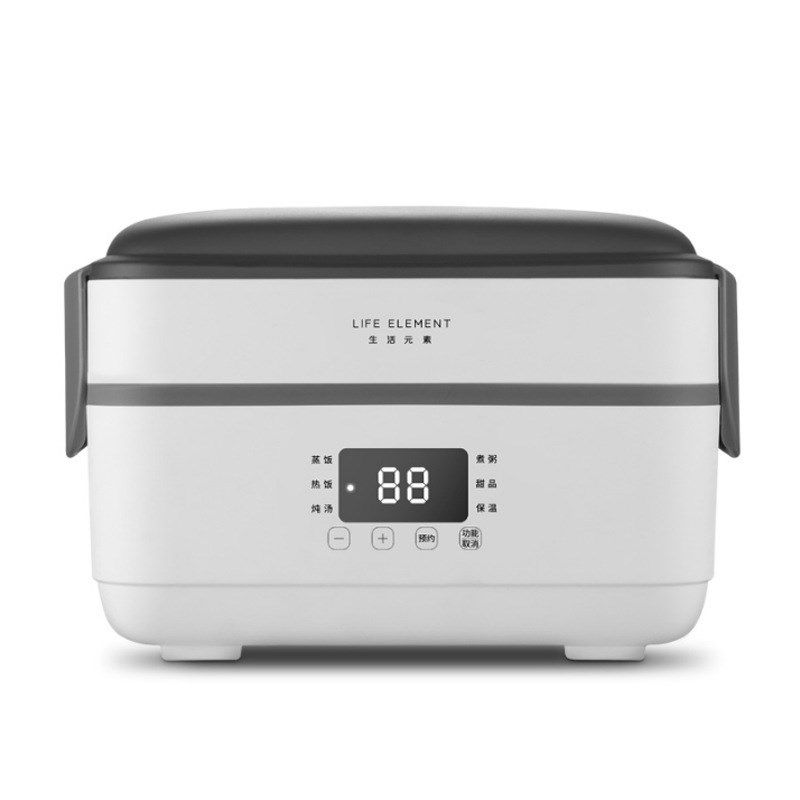 生活元素电热饭盒保温可插电加热自热蒸煮饭带饭热饭菜上班族,厨房电器,电热饭盒,淘宝优惠券,粉丝福利购,淘宝优惠卷