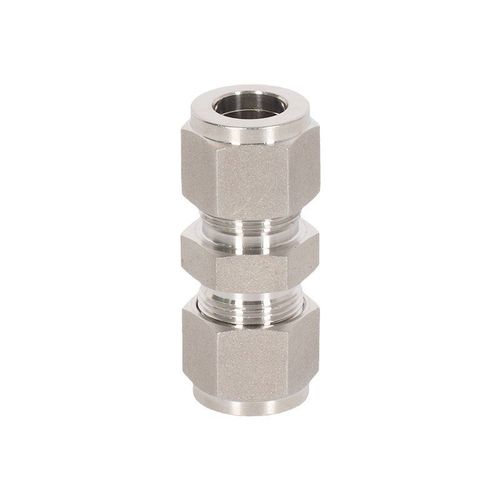 厂家供应快速气源仪表英制铜管304316不锈钢直通中间双卡套式接头