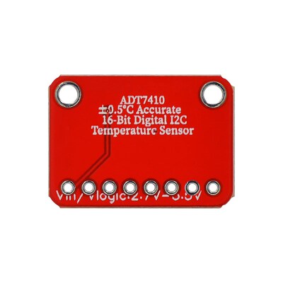 ADT7410高精度I2C温度传感器转接板