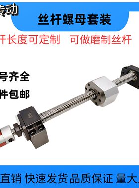 滚珠丝杆螺母套装     厂家直销丝杠螺母丝杆螺母SFU/SFS/SFE/DFU