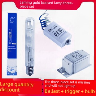 上海亚明金卤灯JLZ钠灯NG150W250W400W1000W路灯镇流器灯泡三件套
