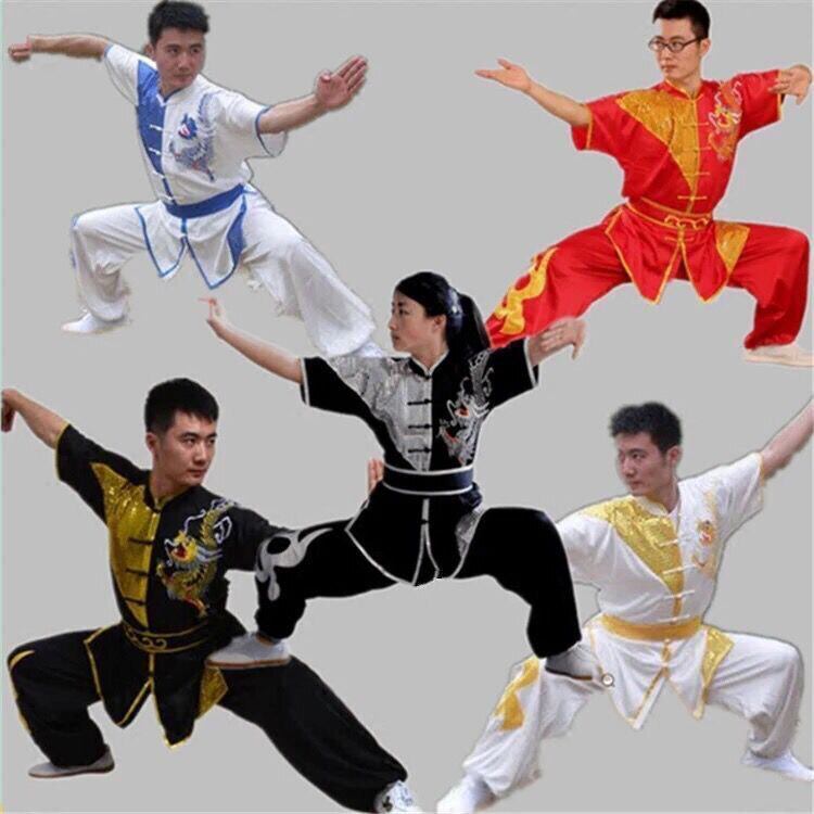 成人刺绣龙打鼓服儿童舞