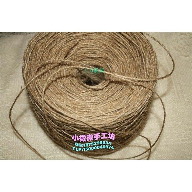 猫抓板麻绳吊牌两股麻绳照片书籍装订三股绑秧苗隔热茶壶花瓶装饰,居家布艺,绳子,淘宝优惠券,粉丝福利购,淘宝优惠卷